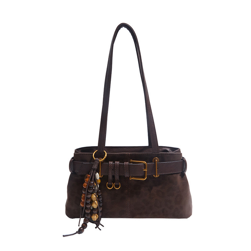 Fashion Trend Texture Solid Color Everyday Underarm Bag
