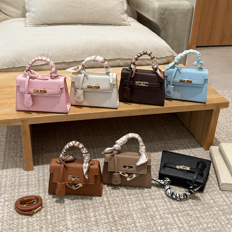 Large Capacity Lychee Pattern Kelly Commuter Fashion Bags