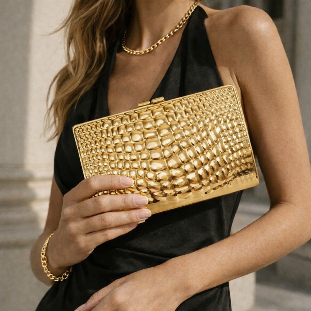Charming Iron Box Metal Fashion Personalized Bags