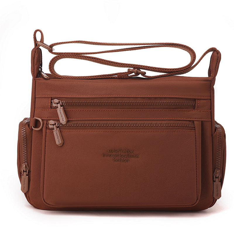 Popular Women's Large Capacity Waterproof Nylon Shoulder Bags