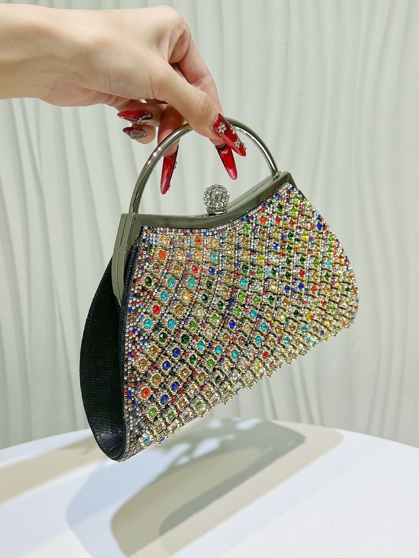 Fashion Creative Classy Women's Pleated Banquet Dinner Bag