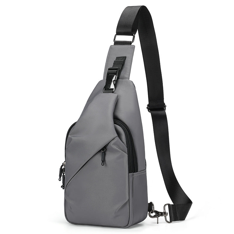 Men's Large Capacity Waterproof Mechanical Style Simple Shoulder Bags