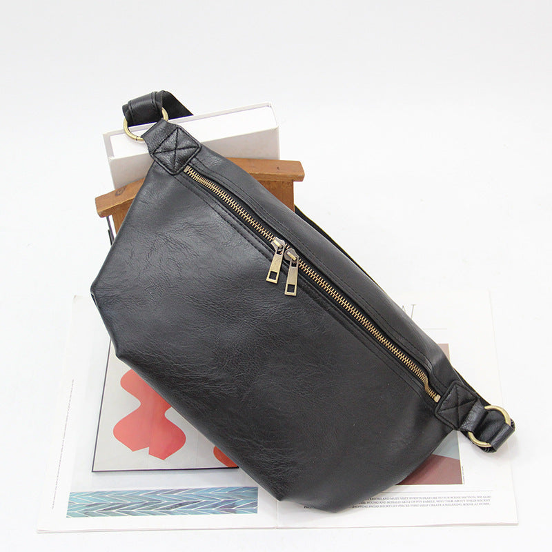 Men's Trendy Korean Fashion Large Capacity Men's Chest Bag