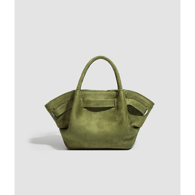 Women's Veet Frosted Dumpling Large Capacity High-grade Hand-held Tote Bags