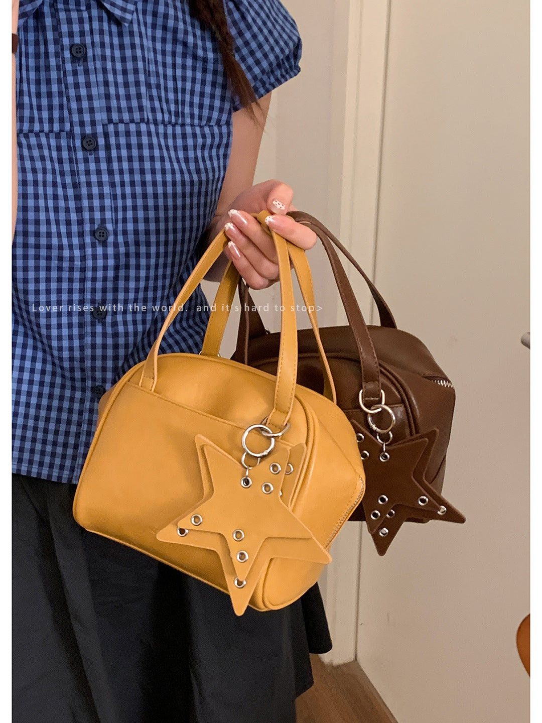 Women's Retro Minority Textured Carrying Summer Simple Women's Messenger Bag
