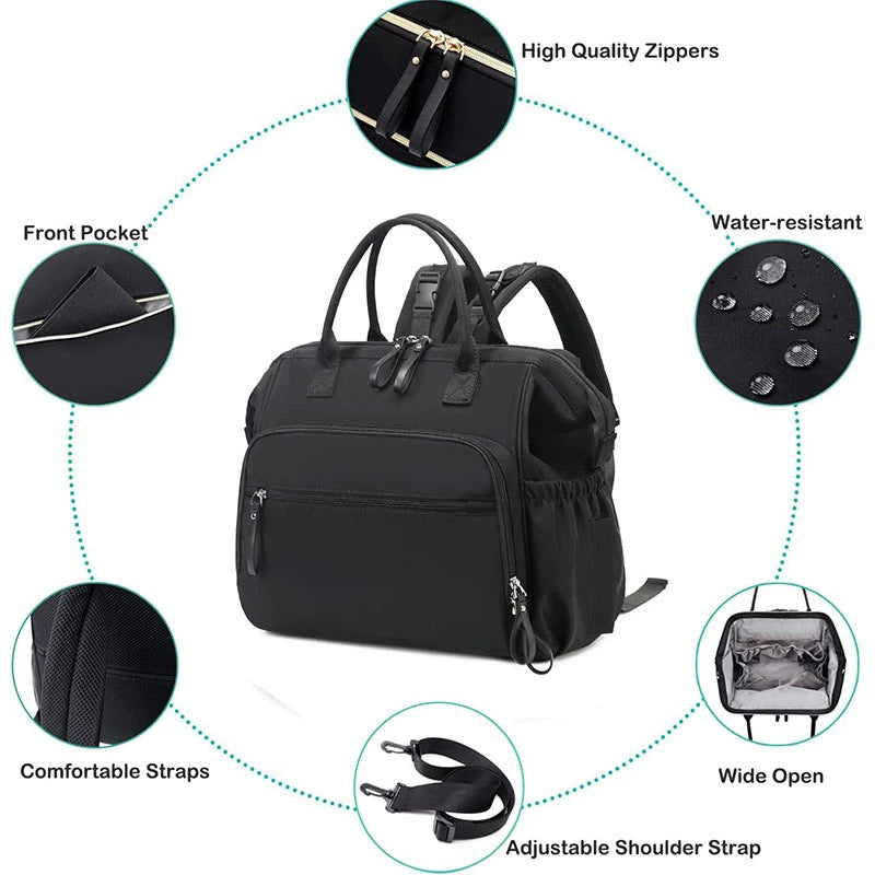 Unique Diaper Waterproof Pocket Folding Storage Handbags