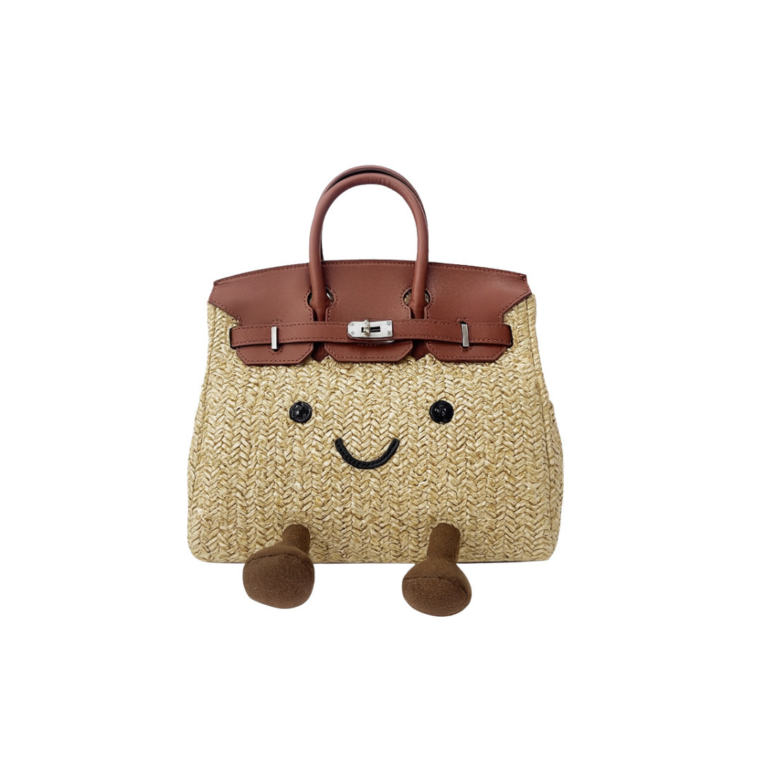 Cute Straw Pixie Fashion Portable Simple Bags