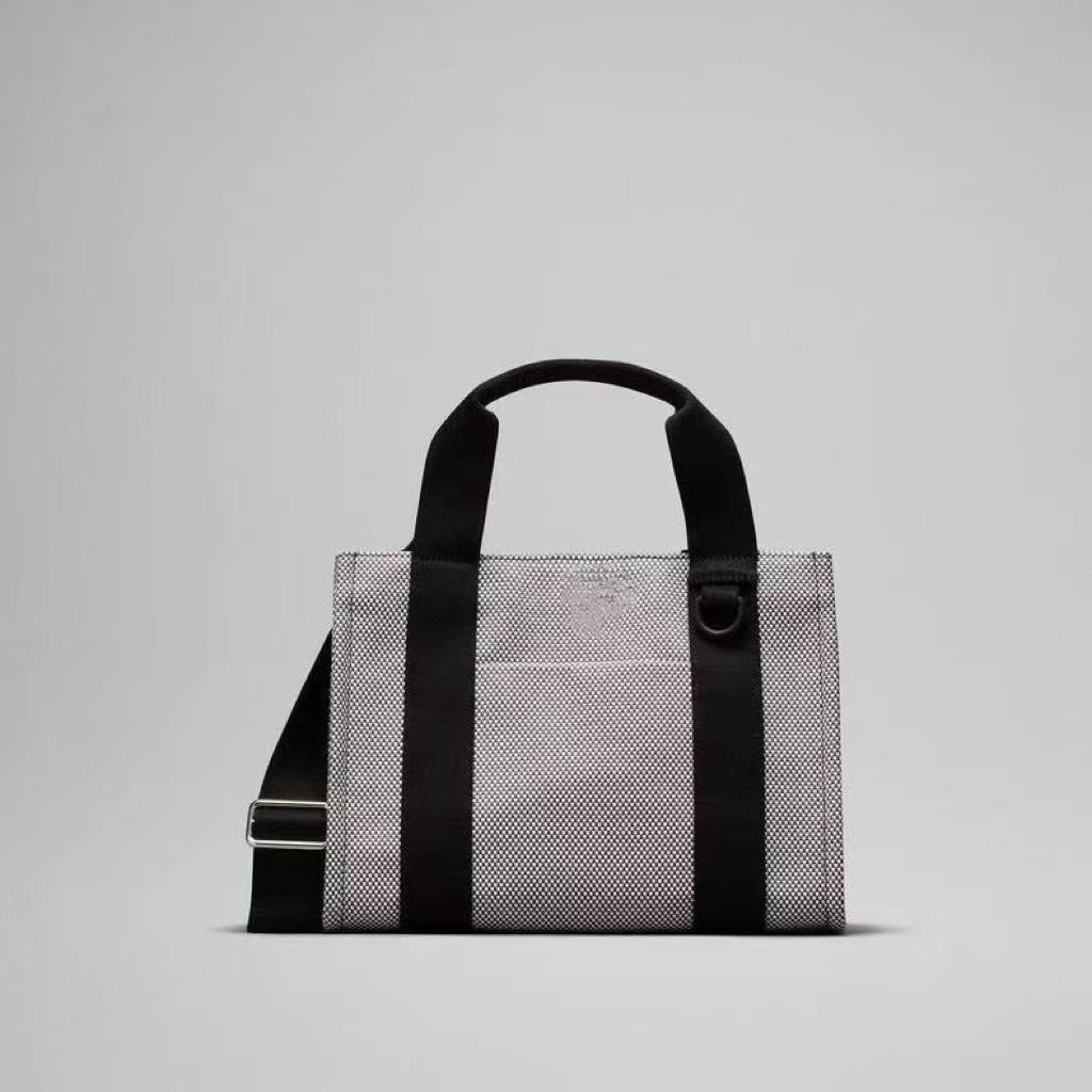 Women's Two-color Canvas Three-dimensional Portable Large Capacity Women's Messenger Bag
