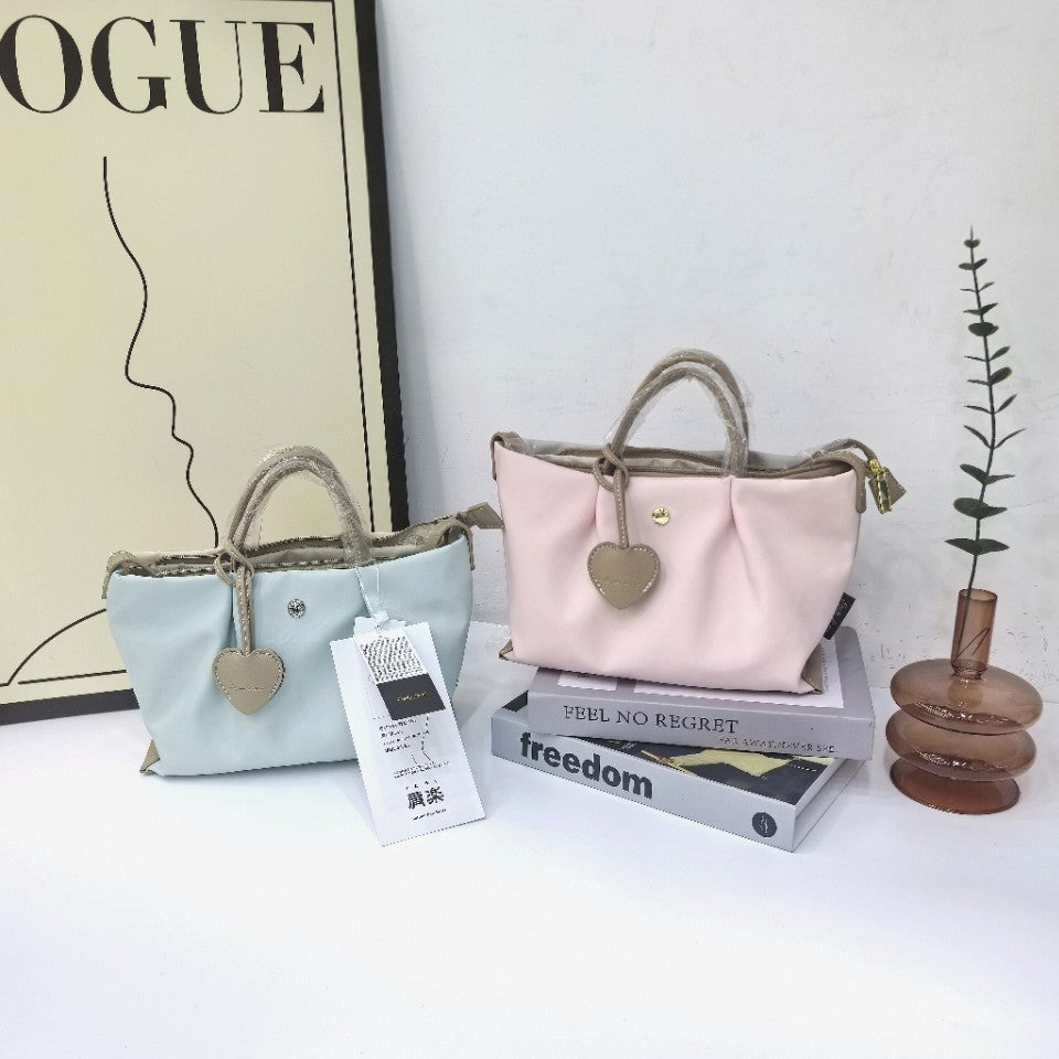 Cool Nylon Contrast Color Waterproof Runaway Women's Handbag