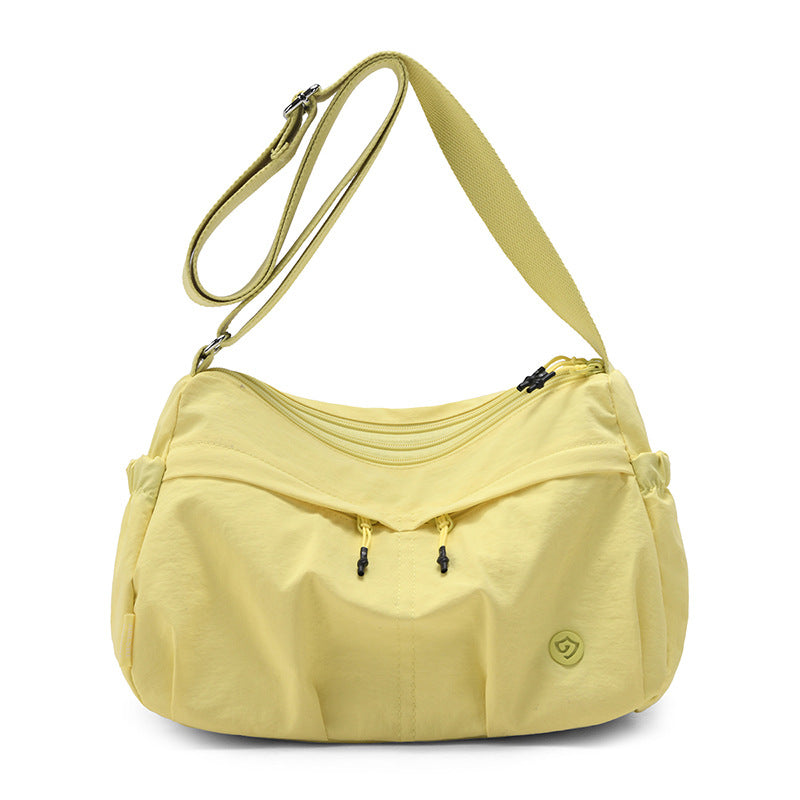 Korean Style Nylon Cloth Macaron Light Small Square Bags