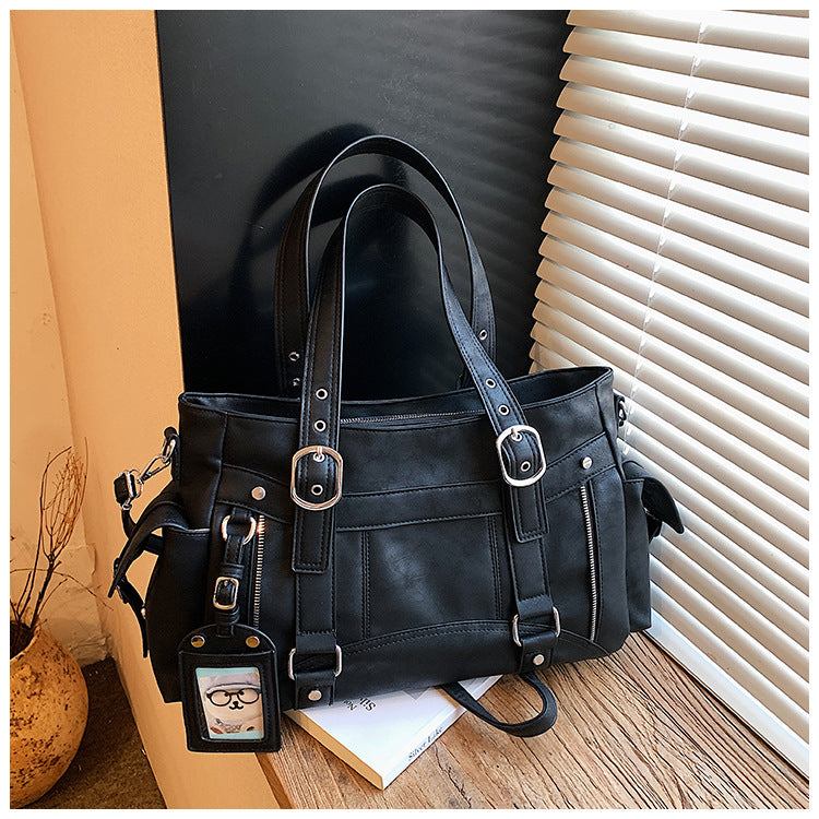 Style Large Capacity Totes Trendy Personality Underarm Bag