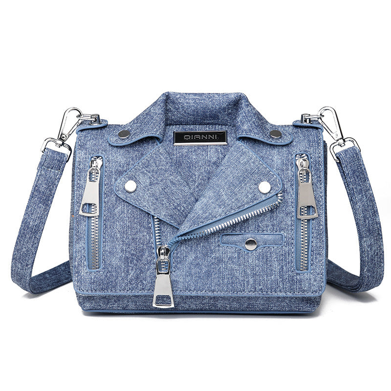 Women's Rivet Jacket Fashion Clothes Summer Trendy Women's Shoulder Bag