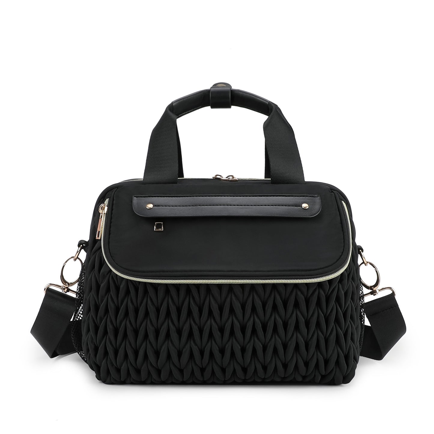 Quilted Stroller Portable Maternity Large Capacity Bottle Mummy Bag