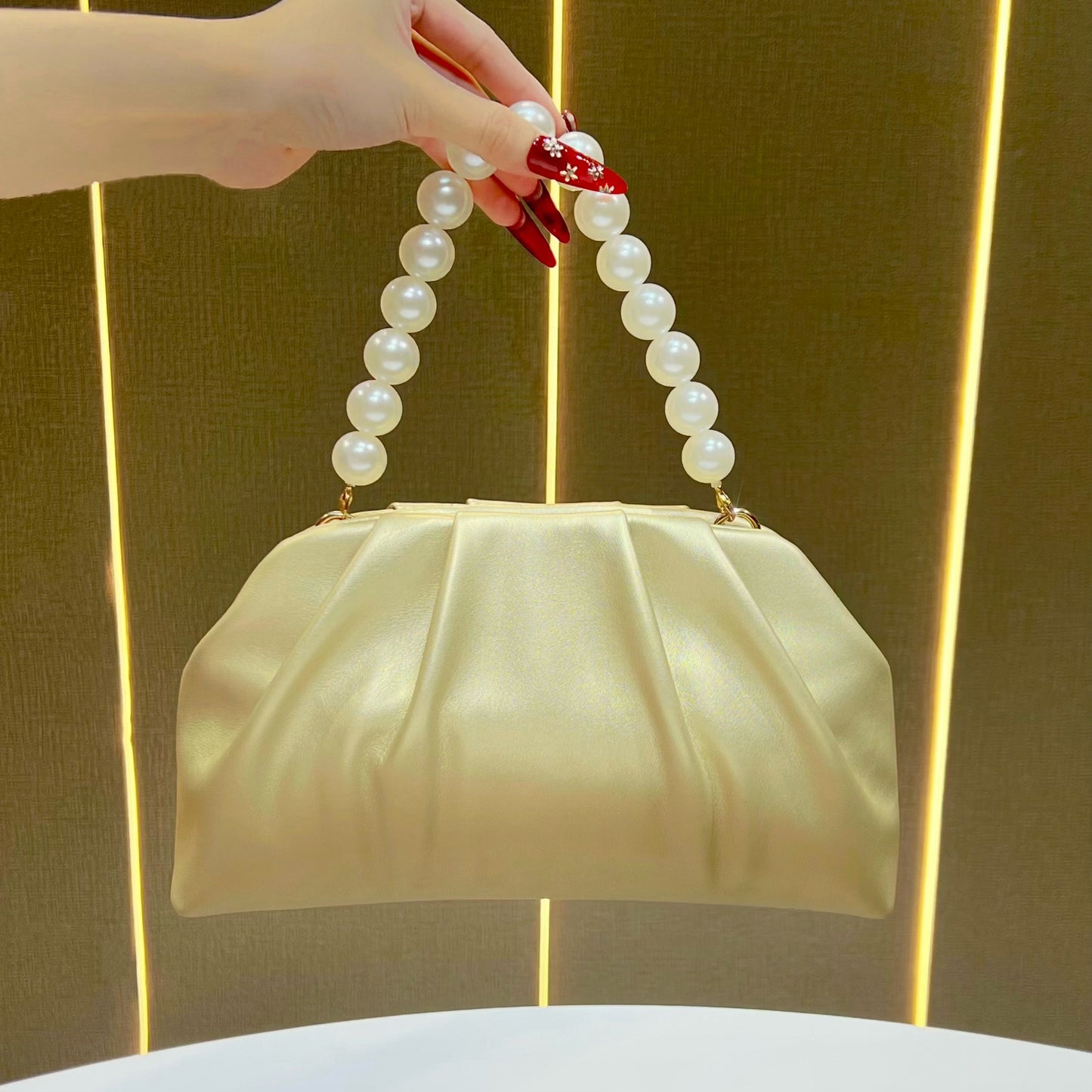 Women's High-grade Fashion Niche With Cheongsam Clutch Solid Handbags