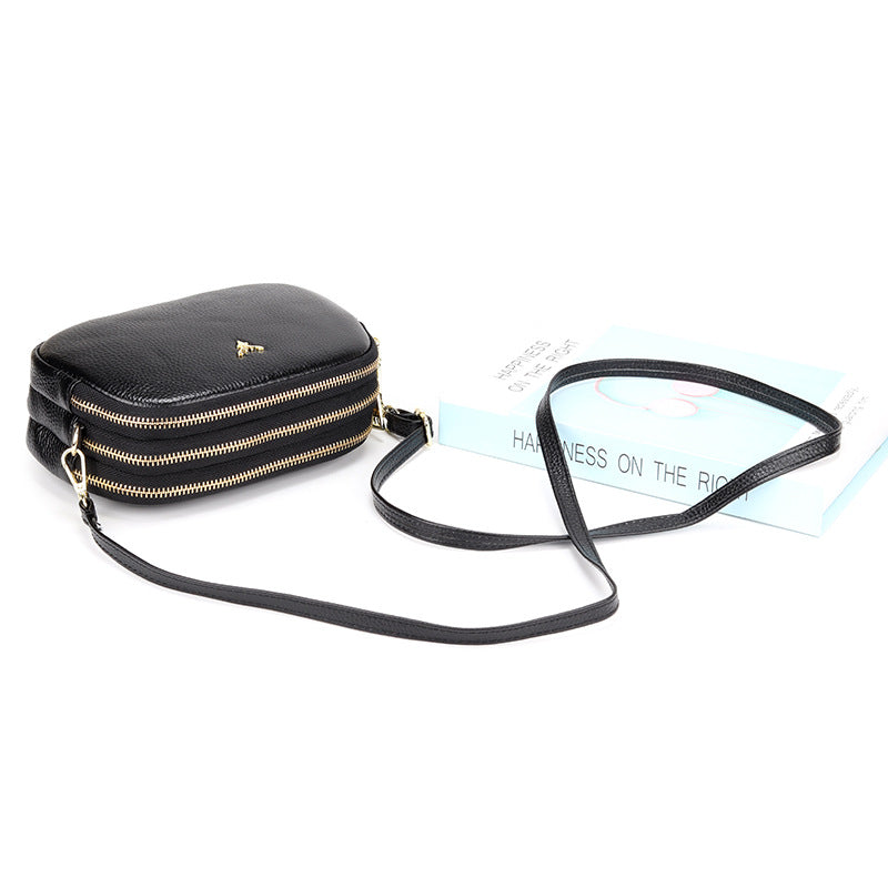 Women's Soft Advanced Texture Exquisite Fashion Simple Women's Leather Bag