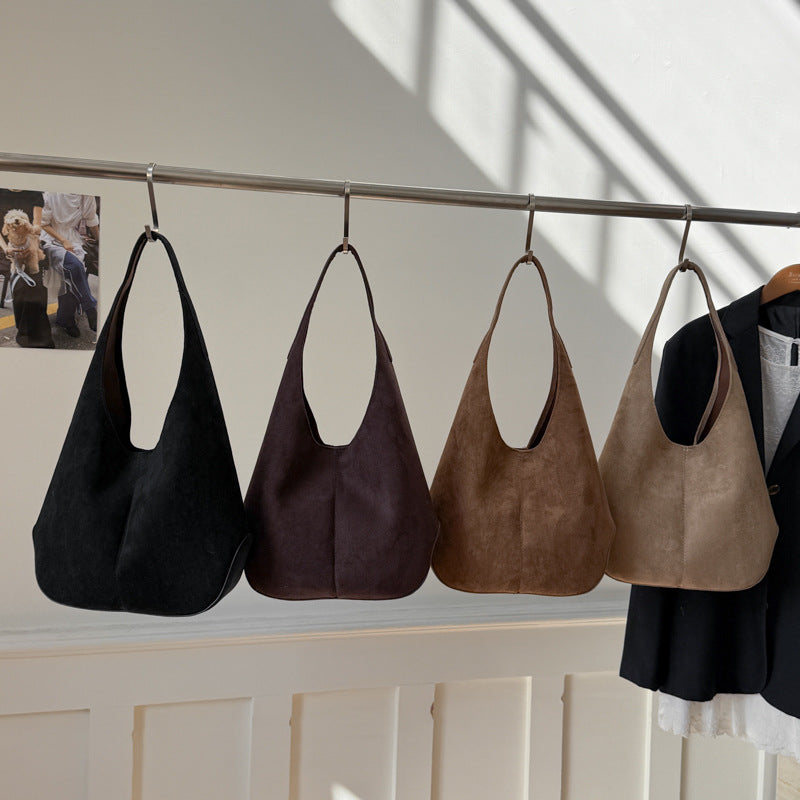 Women's Underarm Trendy Fashion Retro Dumpling Making Women's Shoulder Bag
