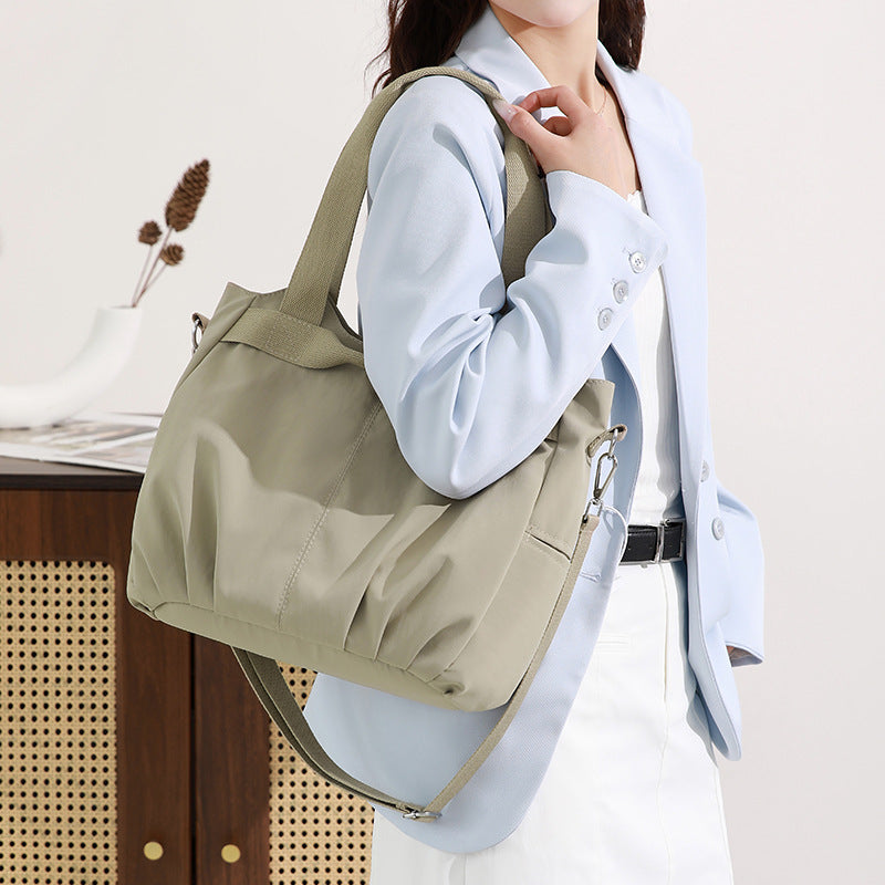 Simple Nylon Cloth Fashion Design Large Tote Bag