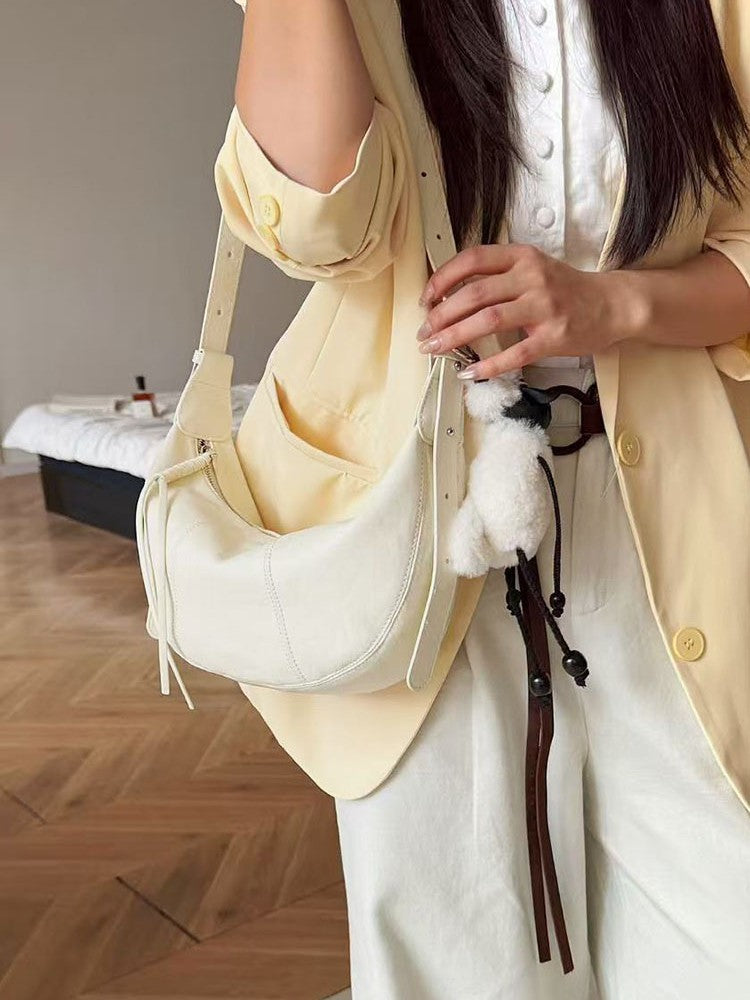 Women's Idle Style Dumpling Underarm Relaxed Portable Women's Shoulder Bag