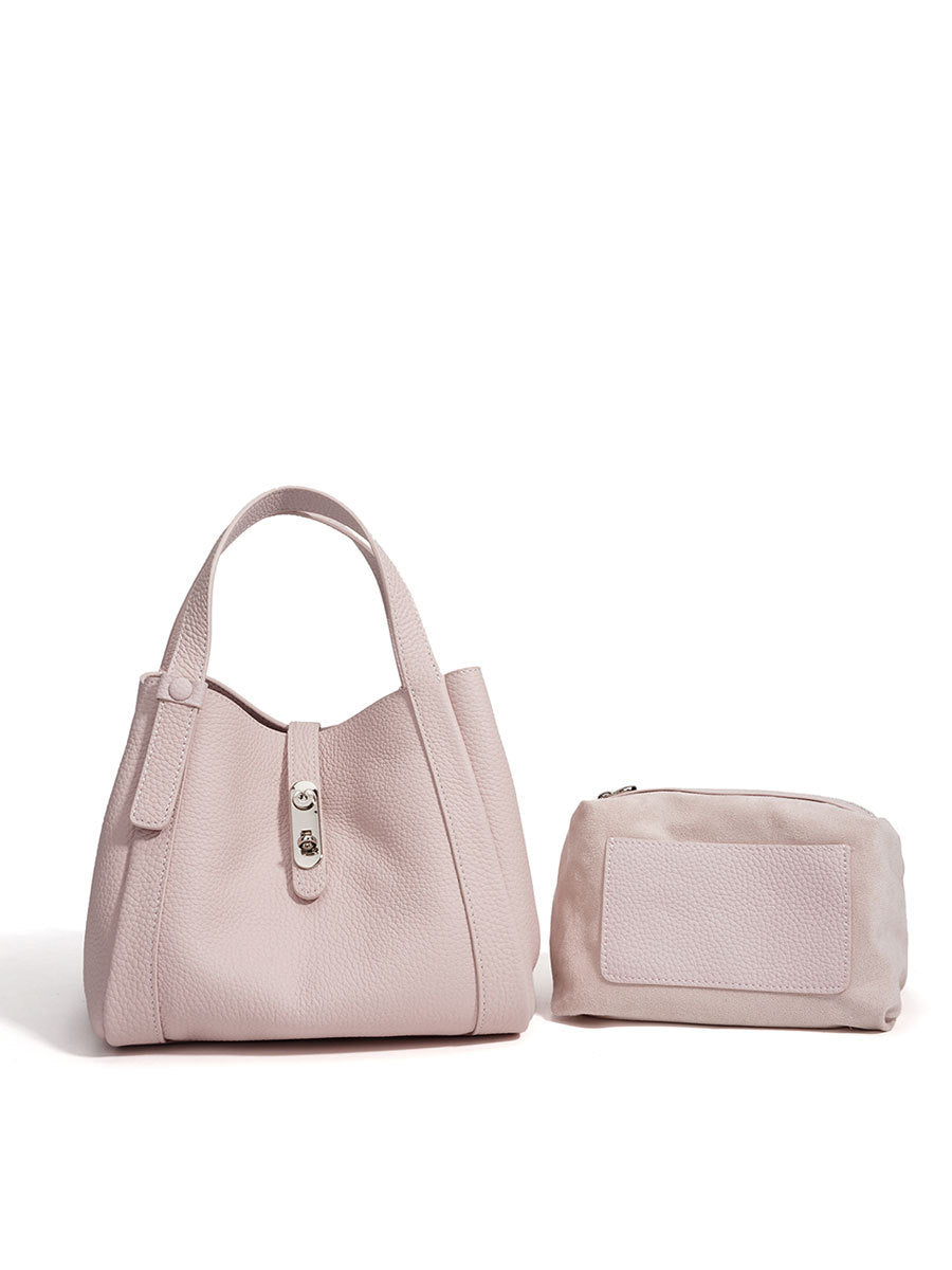 Women's Leather First Layer Cowhide Vegetable Basket Fashion Simple Bags