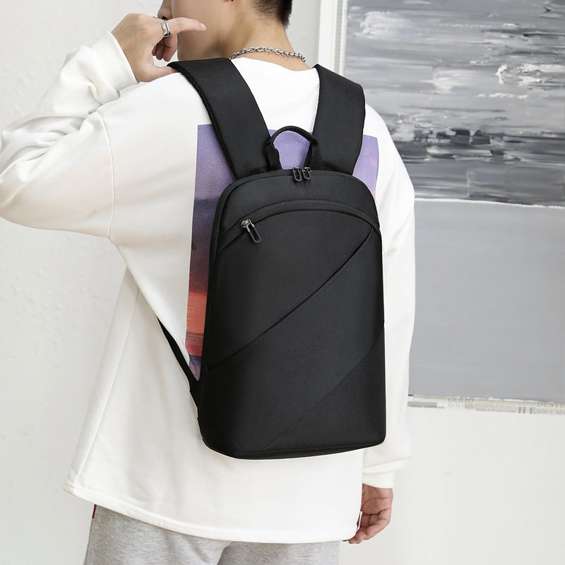 Men's Lightweight Computer Printed Fashionable Korean Style Backpacks