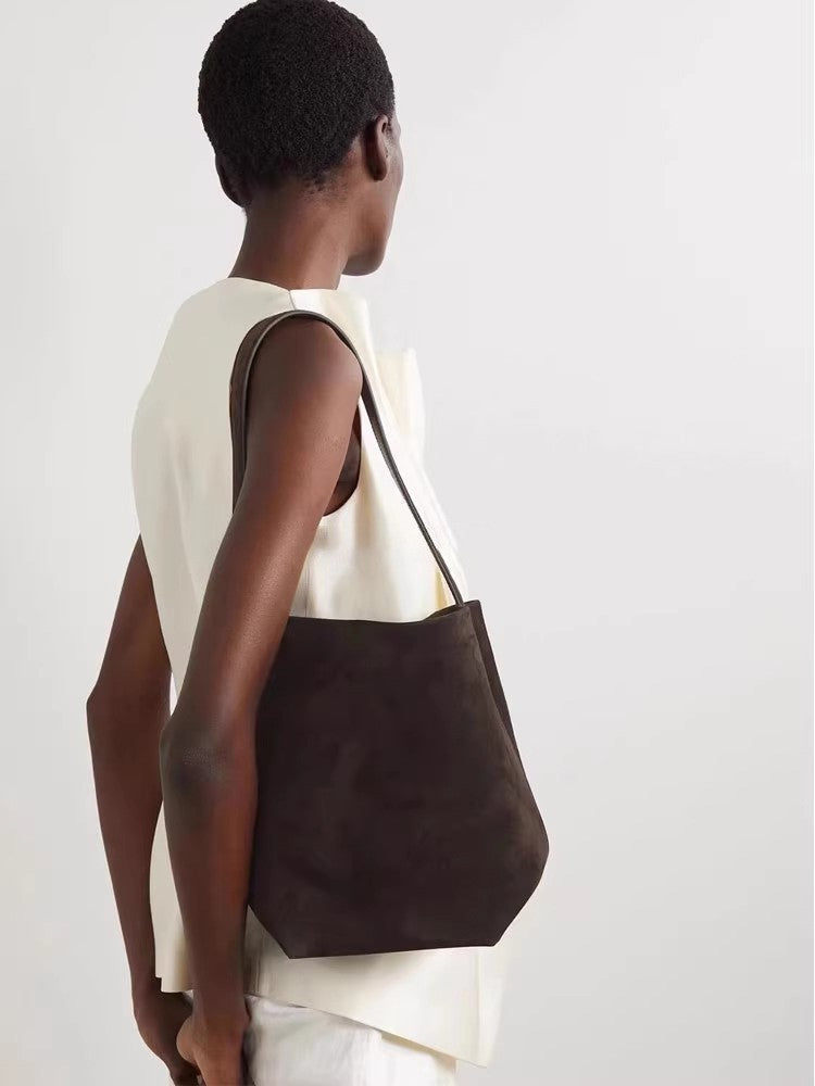 Women's Genuine Leather Large Capacity Fashion Commuter Women's Shoulder Bag
