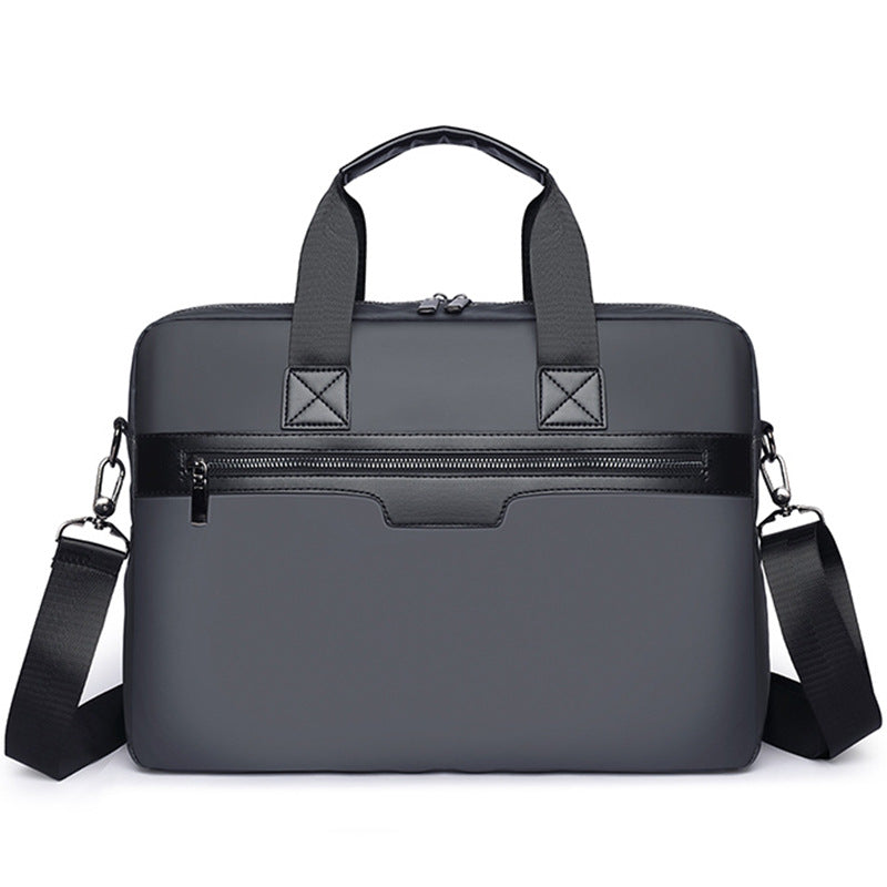 Men's Simple Thickened Commuter Business Portable Conference Laptop Bag