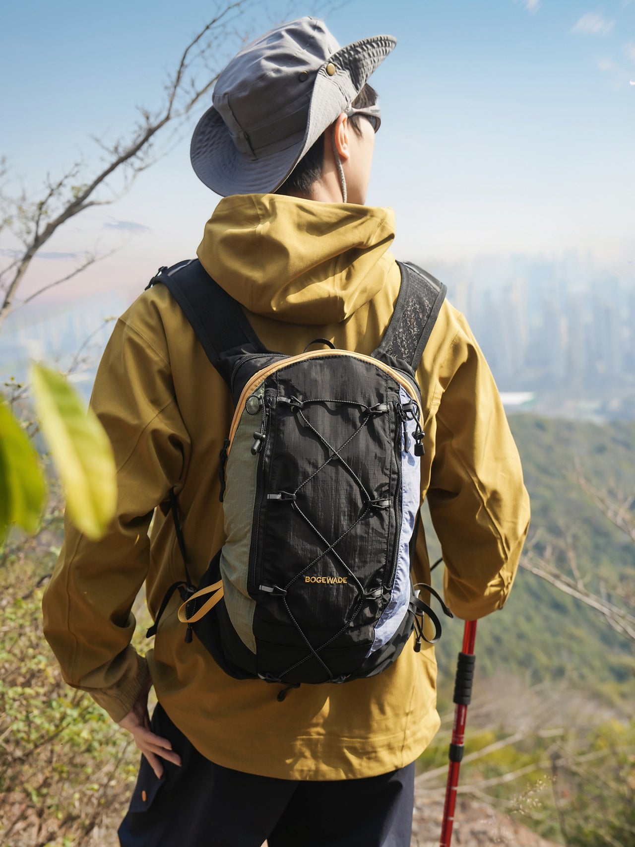 Women's & Men's Lightweight Hiking Camping Waterproof Large Capacity Leisure Backpack