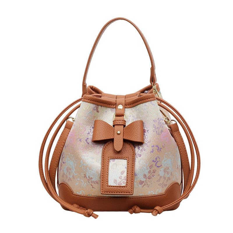 Women's Live Broadcast Chinese Style Song Dynasty Brocade Bags