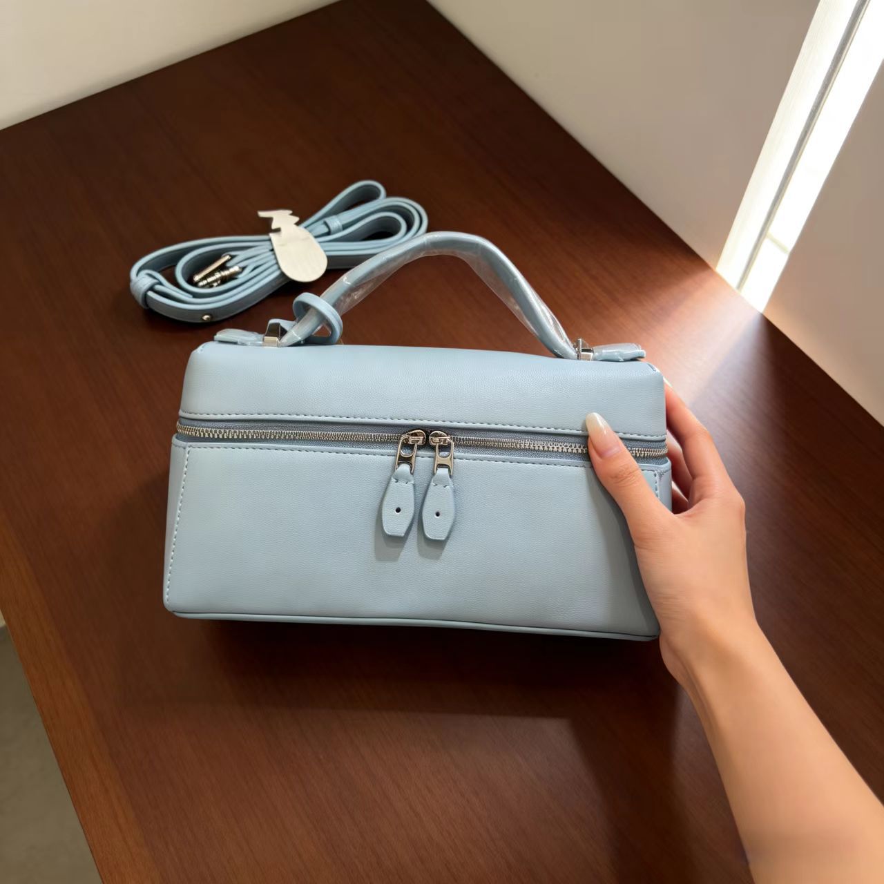 Women's Lunch Box Leather Fashion Kelly Bags