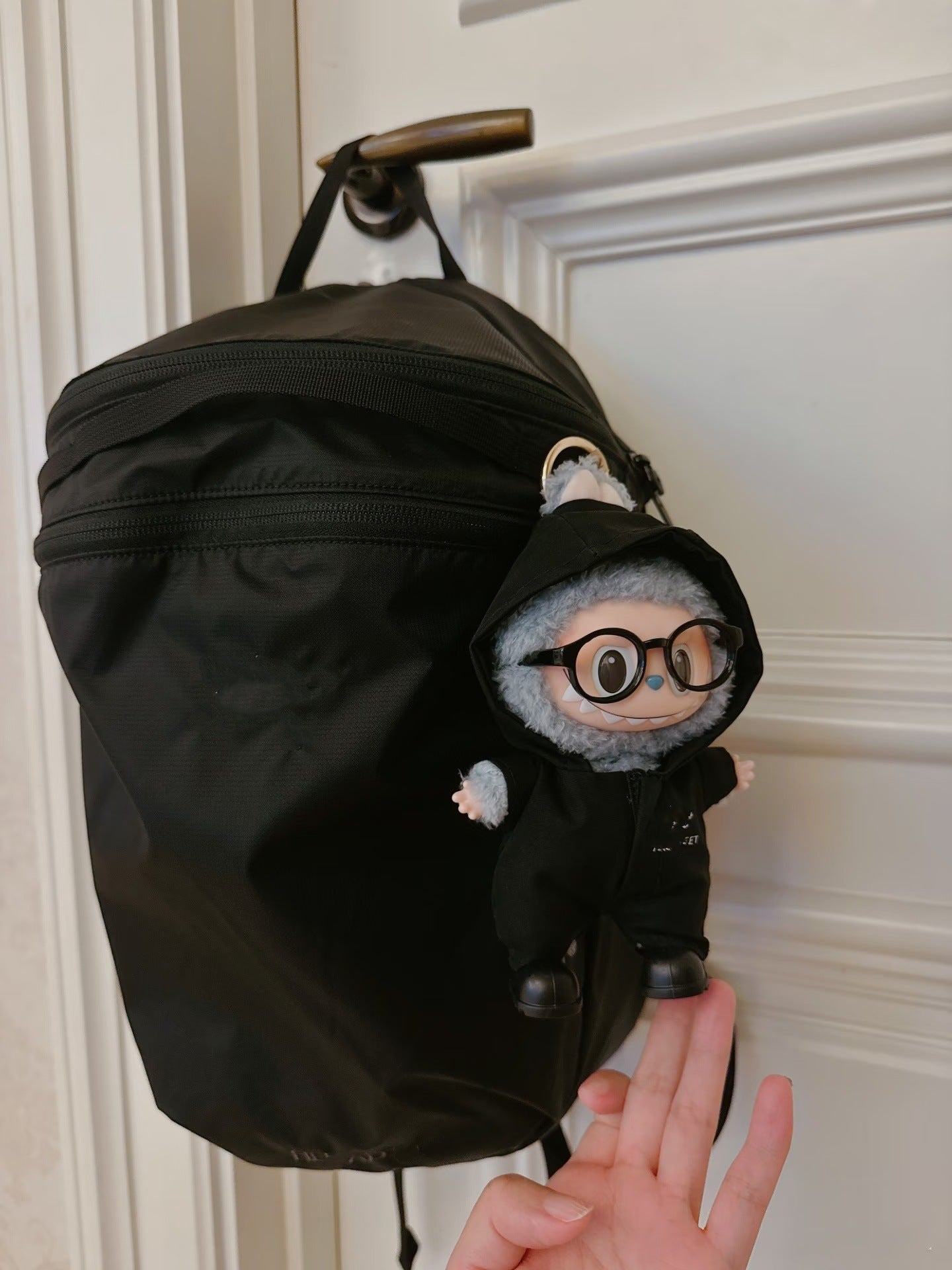 Fashion Chicken Skeleton Waterproof Embroidered Lightweight Leisure Backpack