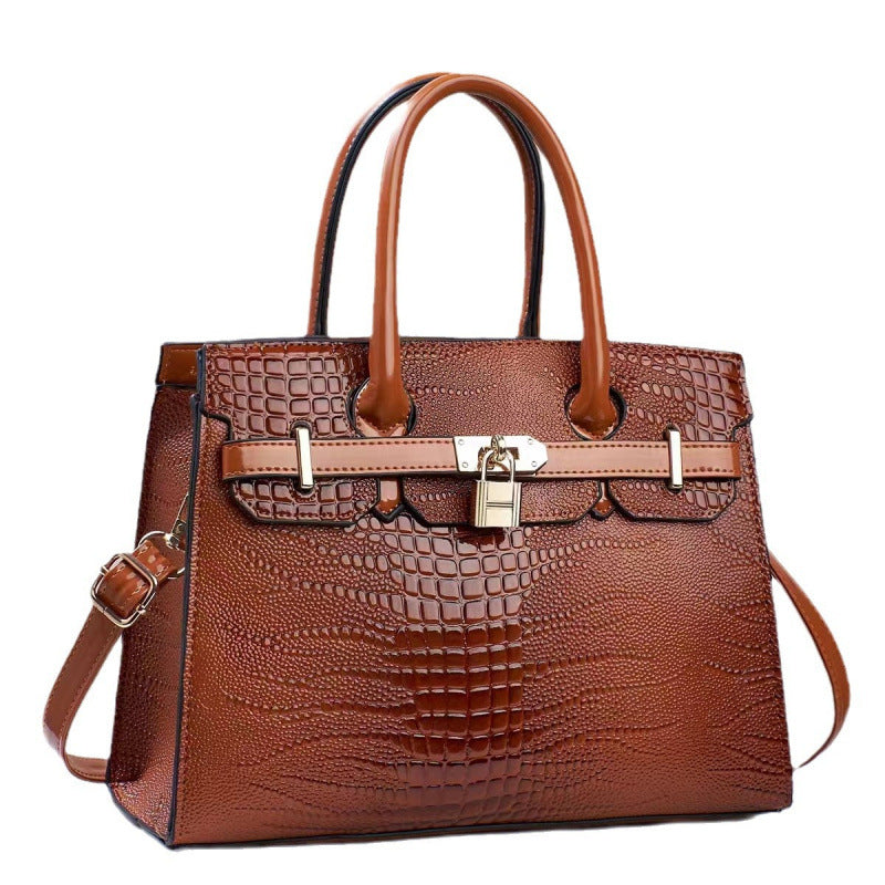 Women's Fashionable Trendy Temperamental Mother Texture Women's Handbag