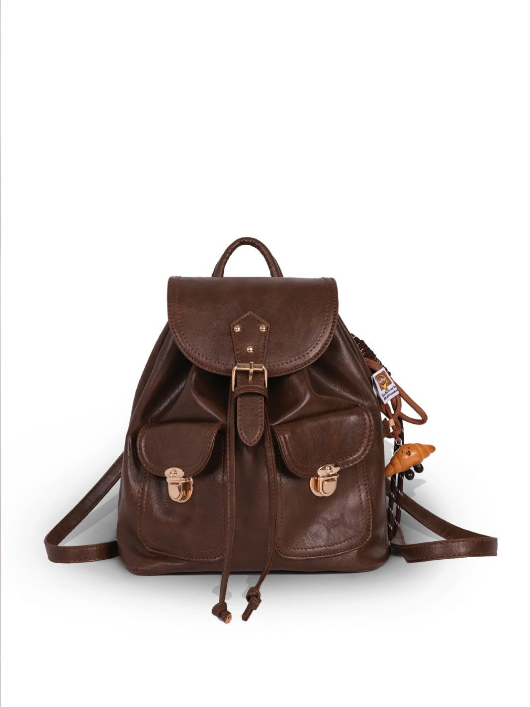 Retro High Sense Fashion Female Versatile Large Capacity Leisure Backpack