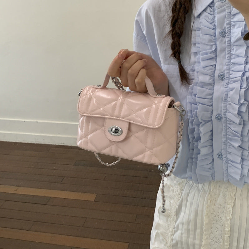 Women's Textured Trendy Western Style Fashionable Spring Women's Shoulder Bag