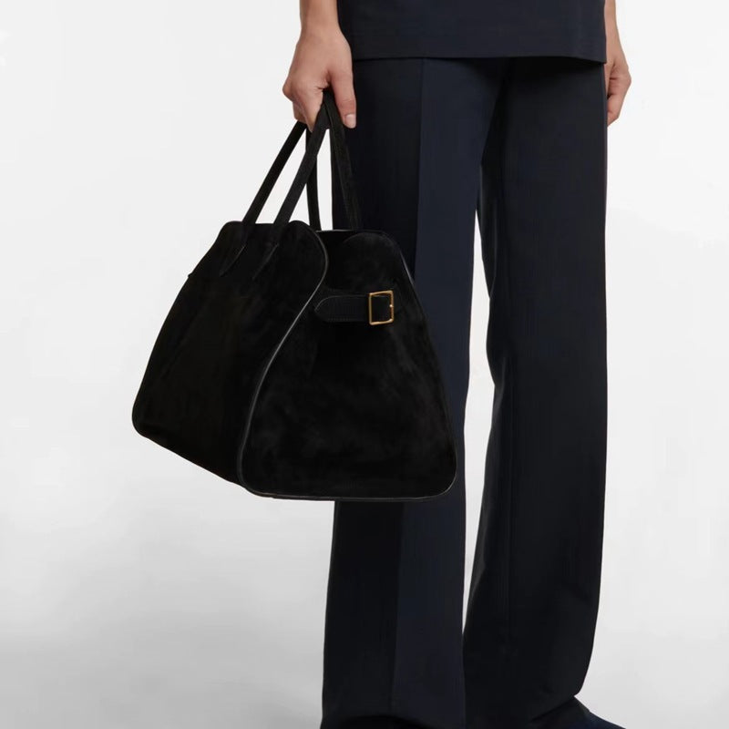 Beautiful Cowhide Leather Minimalist Large Capacity Tote Bags