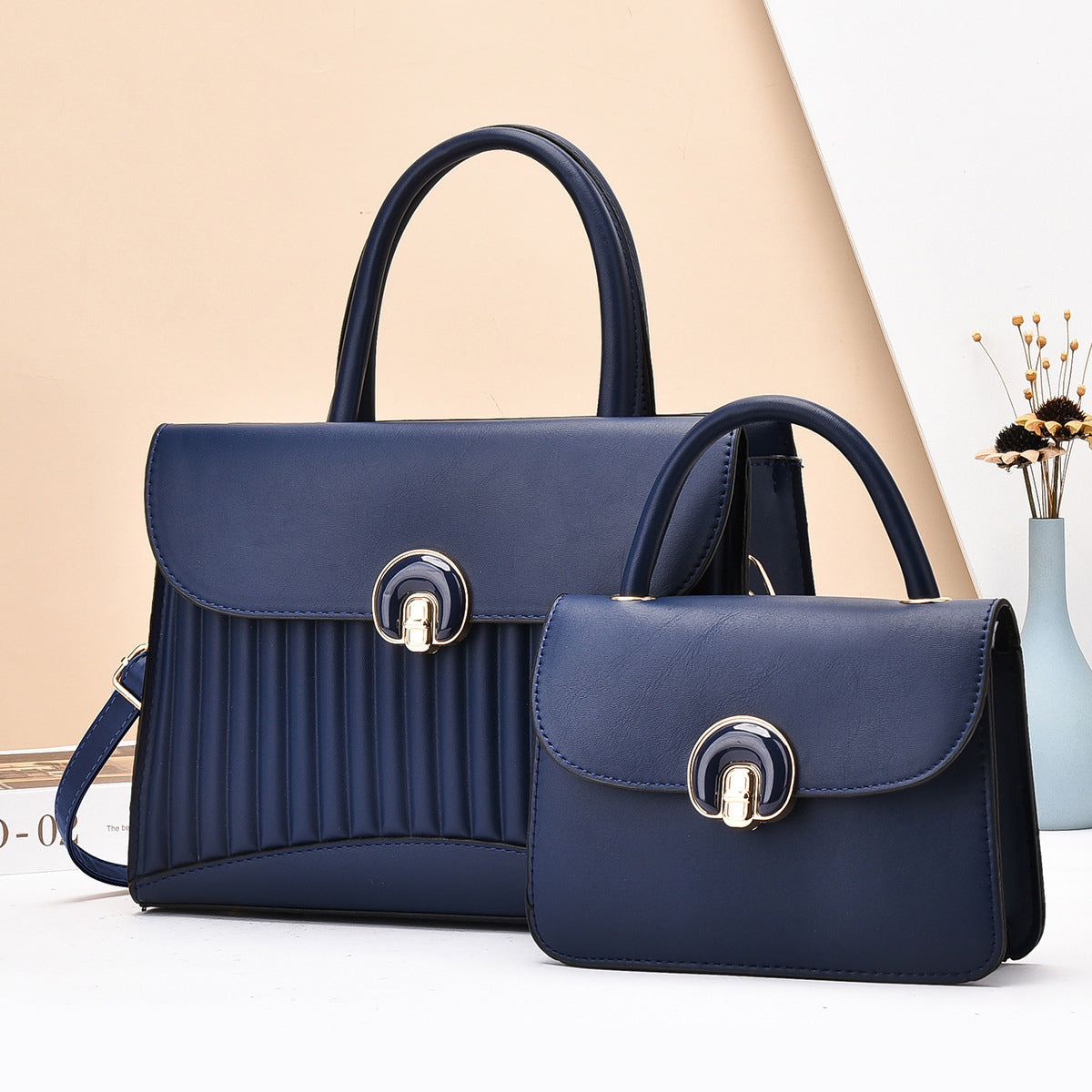 Women's Match Sets Large Capacity Fashion Commuter Handbags