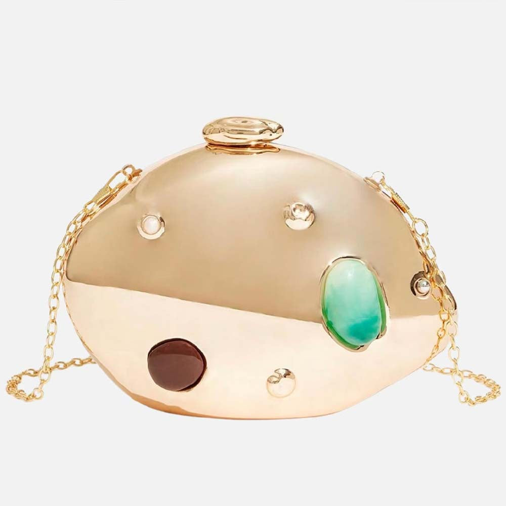 Shape Iron Box Gift Gem Fashion Personalized Bags