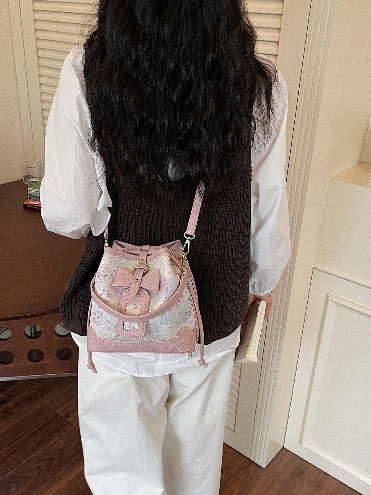 Women's Live Broadcast Chinese Style Song Dynasty Brocade Bags