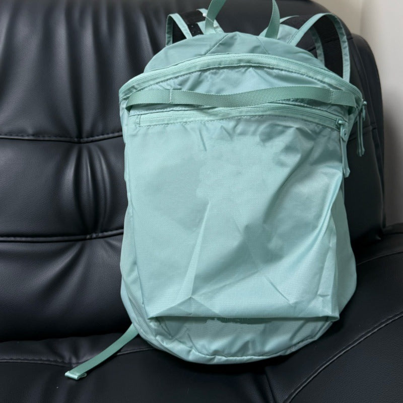 Bird Embroidery Waterproof Folding Hiking Lightweight Leisure Backpack