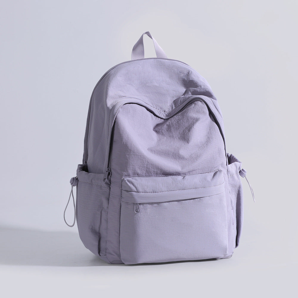 Junior High College Girly Simplicity Lightweight Leisure Backpack