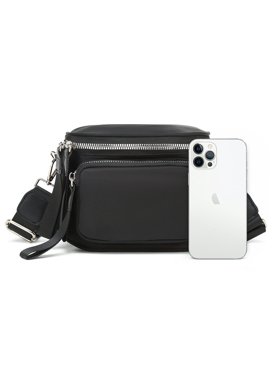 Women's Saddle Fashion Large Capacity Waterproof Nylon Women's Messenger Bag