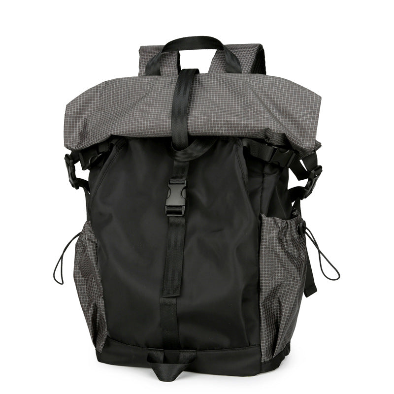 Mechanical Style Trendy On Foot Multifunctional Leisure Backpack