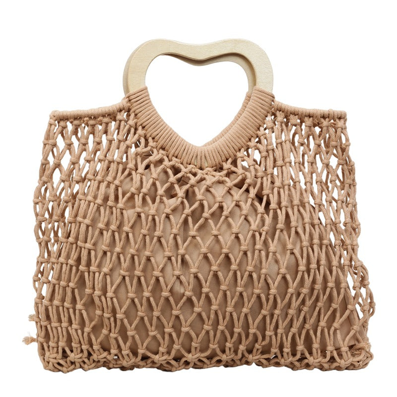 Minority Straw Hollow Woven Summer Vacation Handbags