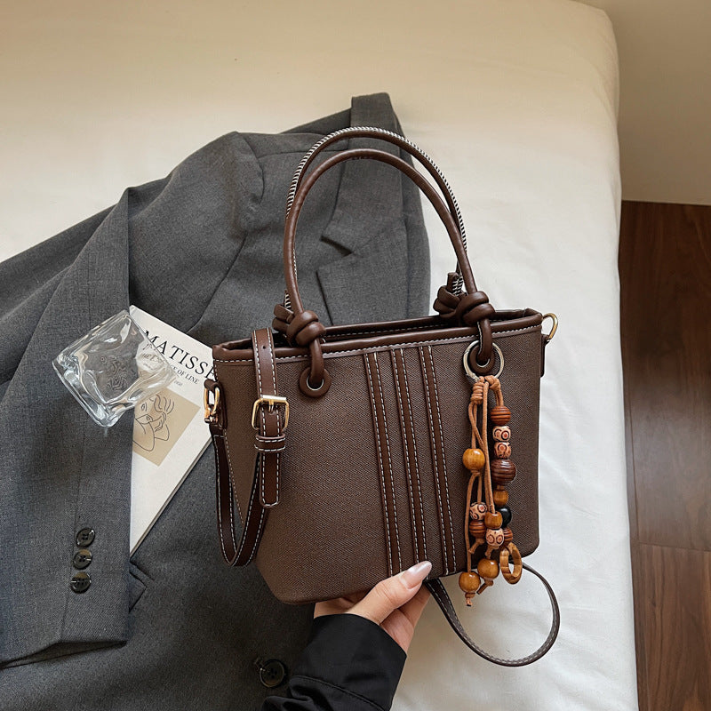 Women's Western Style Underarm Fashion Commuter Texture Women's Shoulder Bag