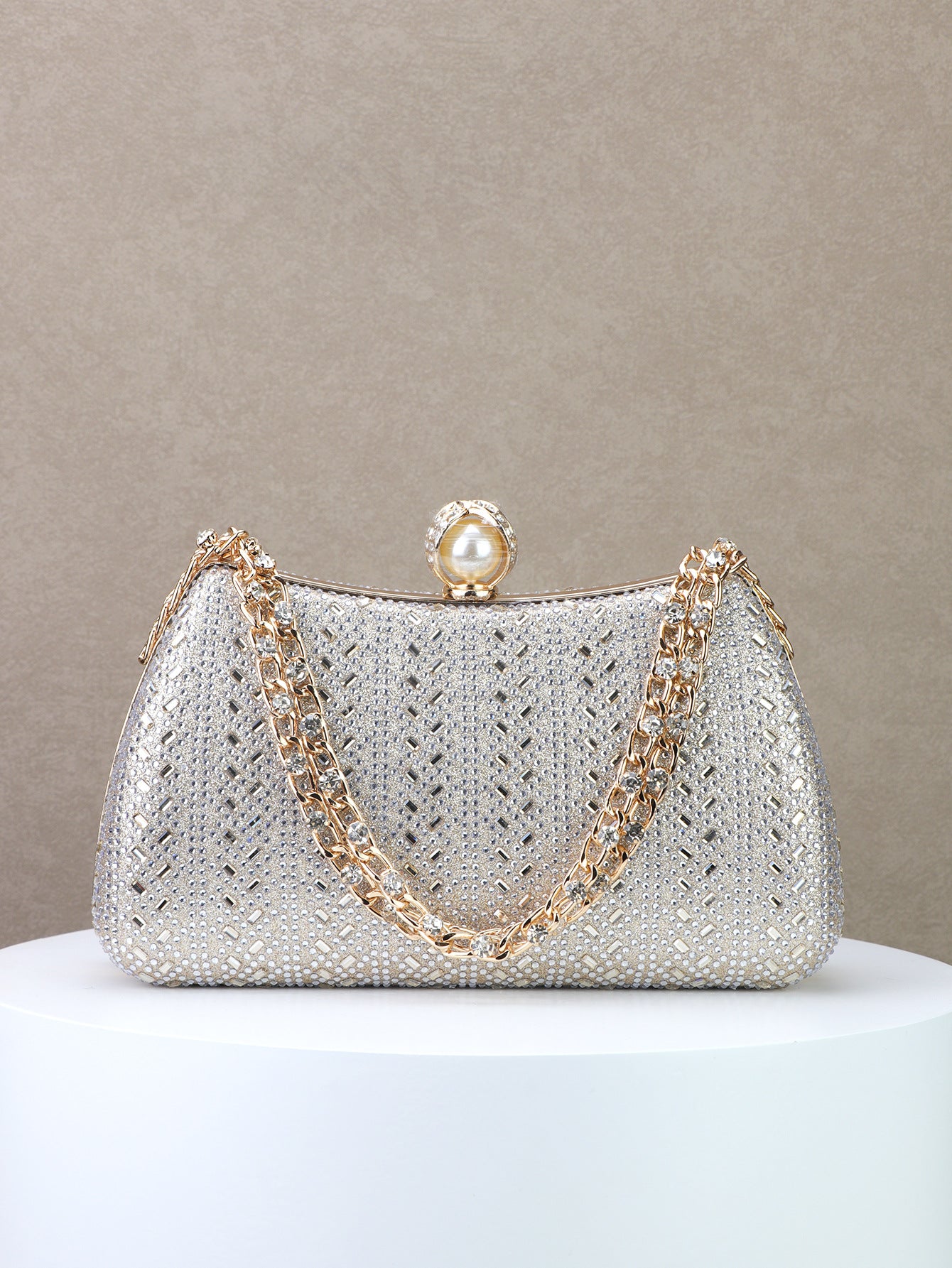 Women's Light Luxury Diamond Banquet Fashion Handbags