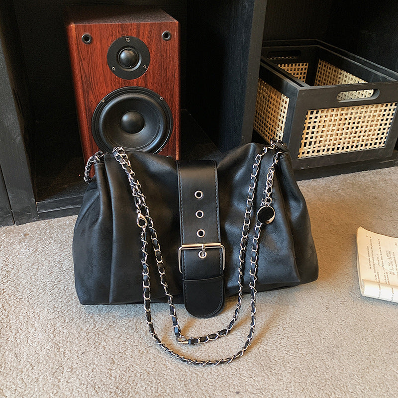 Women's Large Capacity Chain Class Commuter Bags
