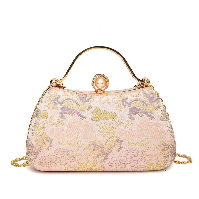 Women's Frame Hard Box Diamonds Mini Expensive Shoulder Bags
