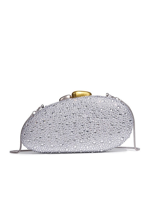 Women's Fashion Diamond Chain Party Clutch Good-looking Bags