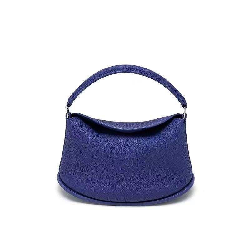 Women's Interest Light Luxury Lunch Box Genuine Leather Simple Bags