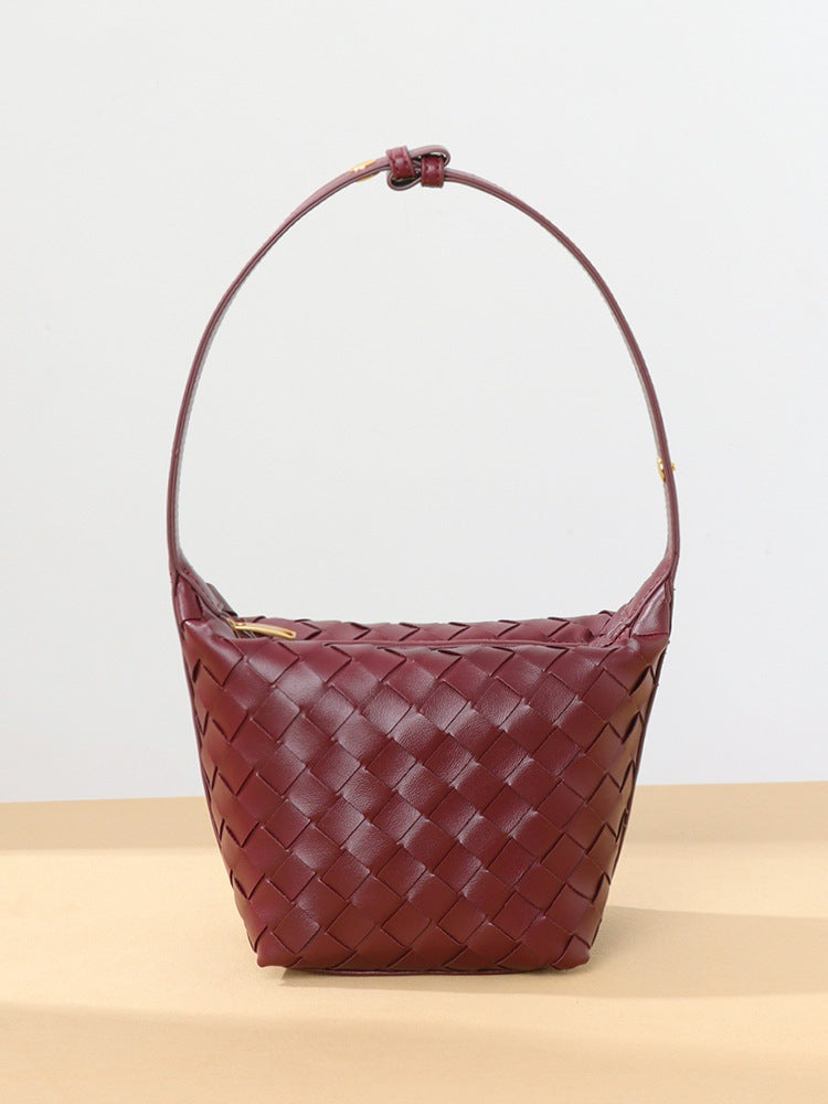 Women's Compiled Fashion Trendy Hand Carrying Lunch Women's Shoulder Bag