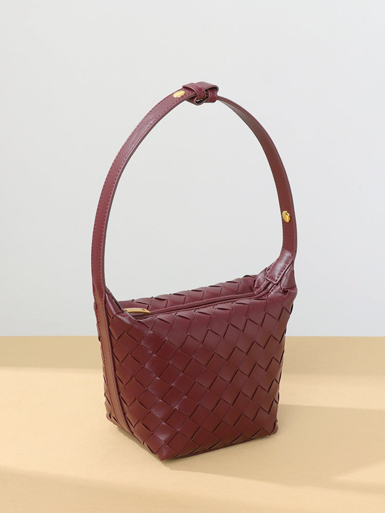 Women's Compiled Fashion Trendy Hand Carrying Lunch Women's Shoulder Bag